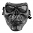 Маска (WoSport) V2 Skull (Round Hole Model) Black