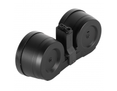 Магазин электрический (A&K) MP5 2000ш. двойн. бубны звуковой